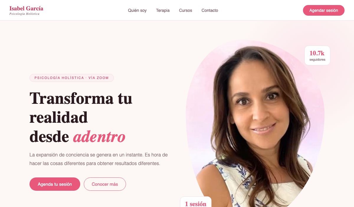Isabel García Holística