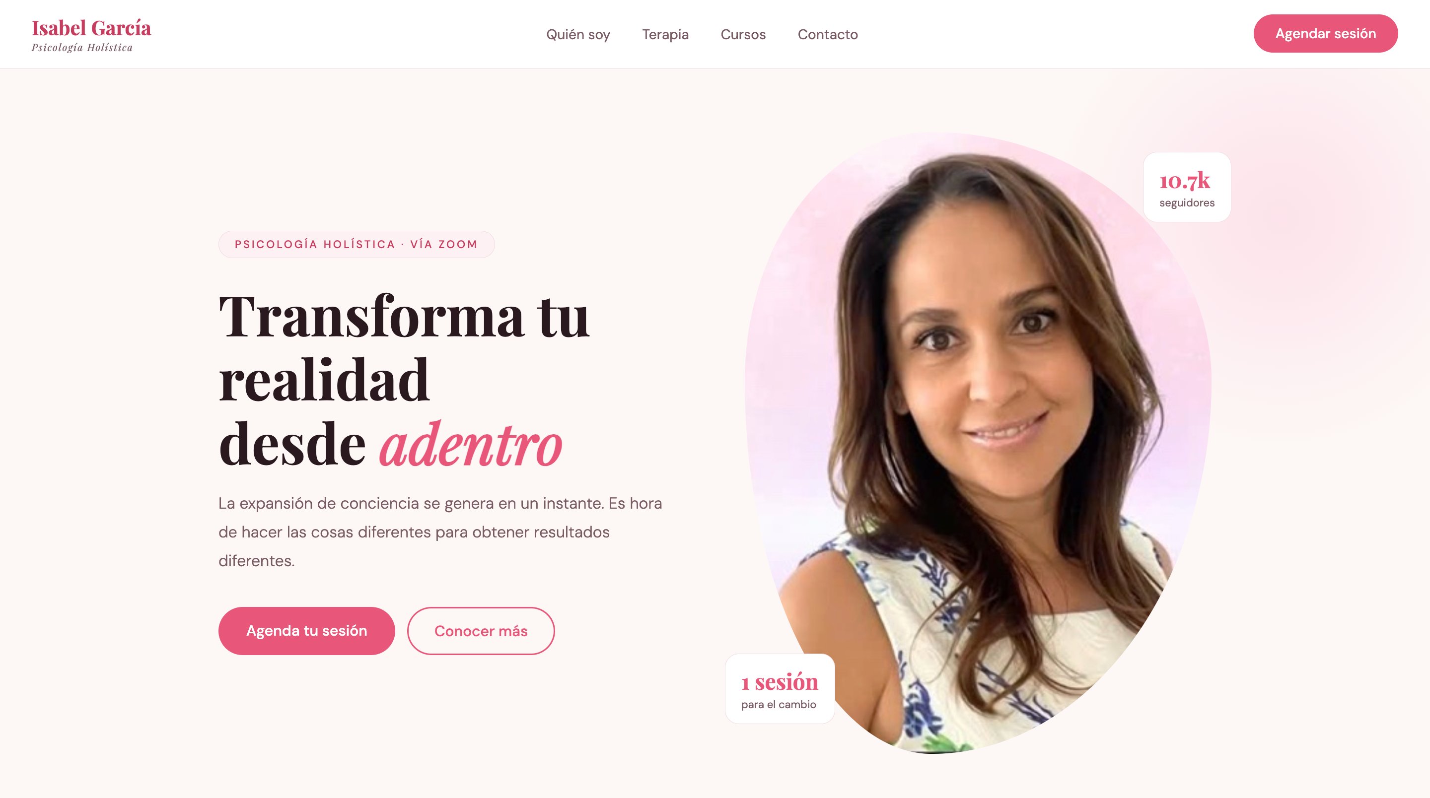 Isabel García Holística